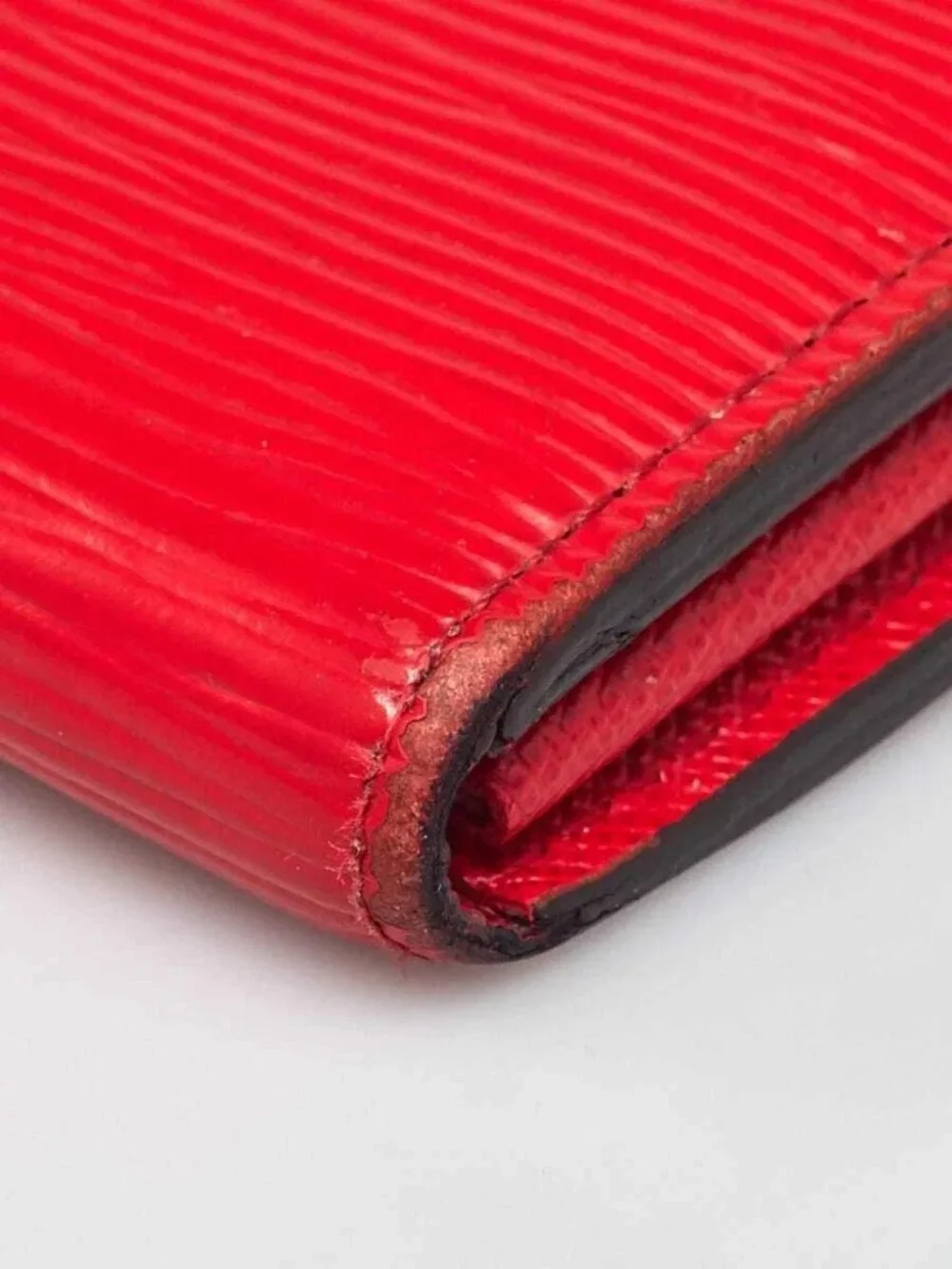 Louis Vuitton Red Epi Leather Sarah NM3 Wallet - Picture 4 of 7
